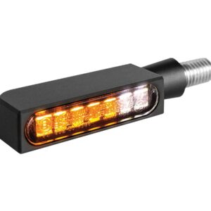 Blokk-Line LED Turn Signal/Position Light Black Anodized Smoke LED