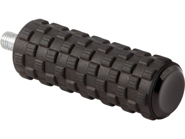 AirTrax Brake and Shift Peg Black Endcap Black, Anodized