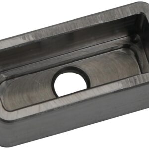 Cube Turn Signal Weld-In Bracket Width Inner/Outer(mm): 10/16, Depth Inner/Outer(mm): 12/16, Length Inner/Outer(mm): 27/32 Raw