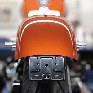License Plate Bracket For Softail Sport Glide Black