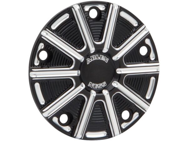 10-Gauge Point Cover 2-hole Black Cut Anodized