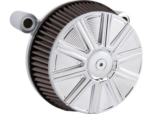 10-Gauge Big Sucker Stage 1 Air Cleaner Cover Chrome