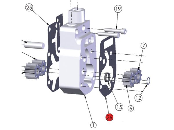 Oil Pump Cover Gasket Each 1 — изображение 2