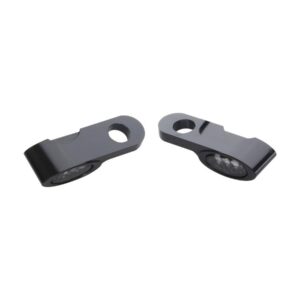Universal Elypse Front Turn Signals Black Smoke LED