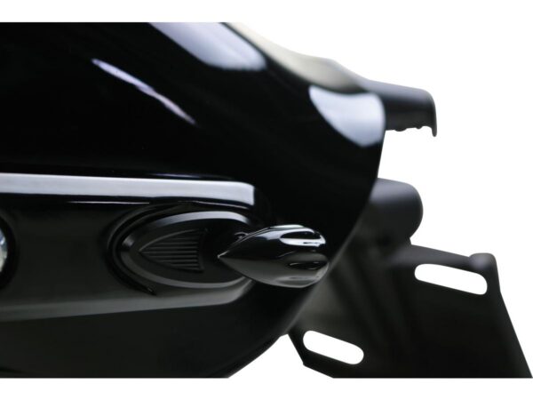 Bullet Grooved LED Turn Signal/Taillight/Brake Light Black Smoke LED — изображение 2