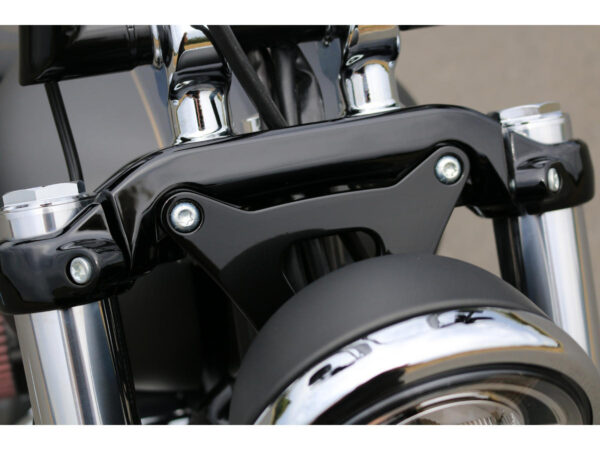 Bates Style Headlight Bracket for M-8 Breakout Black — изображение 2