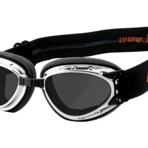 Hurricane 3 Googles Chrome Dark Smoke