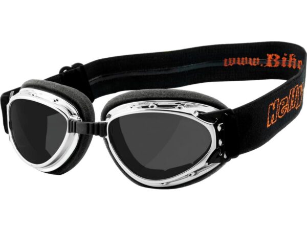 Hurricane 3 Googles Chrome Dark Smoke