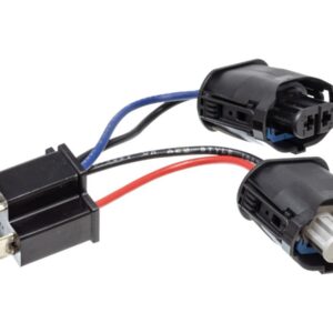 Female H9 and H11 to Male H4 Connector Headlight Adapter Pigtail