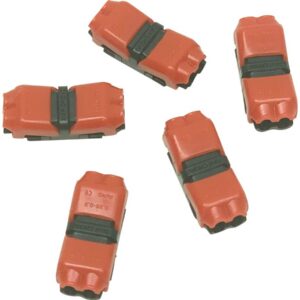 Lighting Splice Connector Straight "H" Style 18-22 Gauge, Two-Wire to Two-Wire