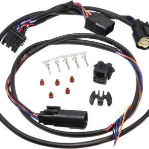 Plug-n-Play Complete Wiring Installation Kit with Quick Connector for Detachable Tour Pack For Retrofitting a 2014-Up tour pack to FL 1999-2013