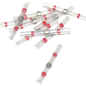 22-18 AWG Heat Sealable Butt Splice with Low Temperature Solder 0,3-0,8 mm²