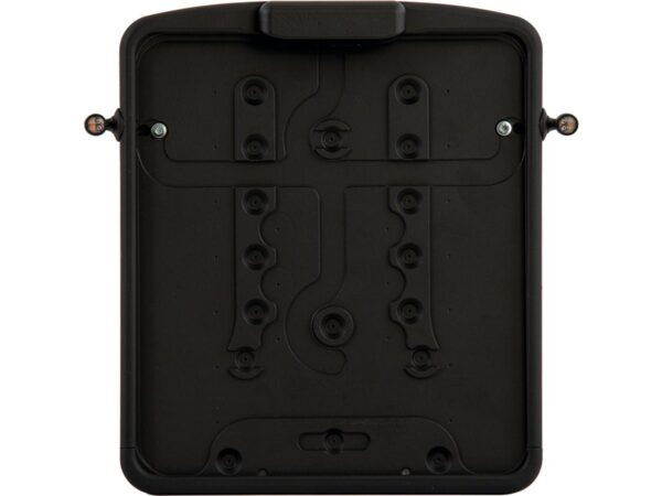 Slide-in Licence Base Plate For Kellermann Atto DF 3 in 1 (Atto DF not included), German Size 180x200mm Satin Black Powder Coated — изображение 2