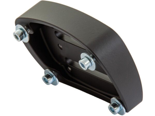 Center Mount Licence Plate Mounting Adapter for Softail M8 Matte Black Powder Coated — изображение 2