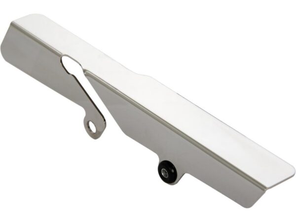 Smooth Belt Guard for Softail Polished