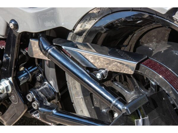 Smooth Belt Guard for Softail Polished — изображение 2