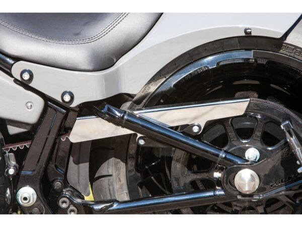 Smooth Belt Guard for Softail Polished — изображение 3