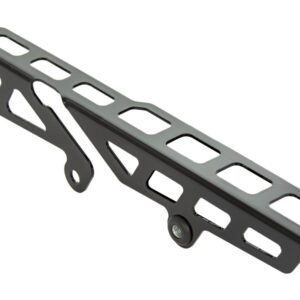 Square Belt Guard for Softail Black Gloss
