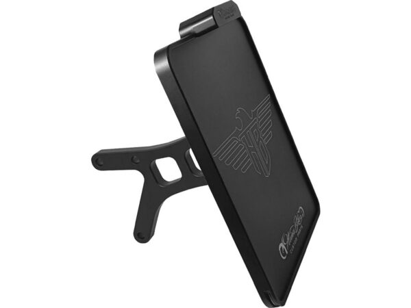 Side Mount License Plate Kit Austrian specification 210x170mm Black Anodized — изображение 2