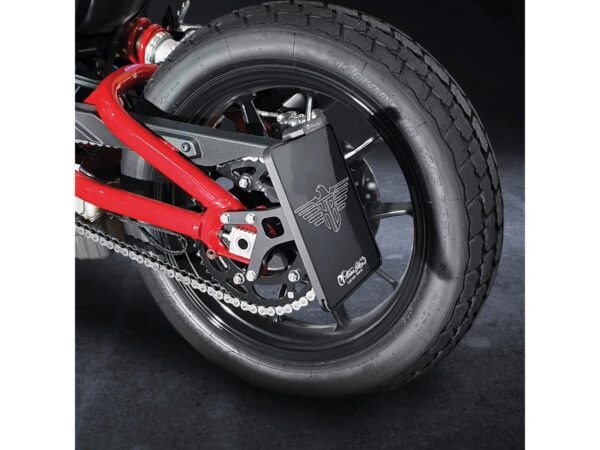 Side Mount License Plate Kit Austrian specification 210x170mm Black Anodized — изображение 3