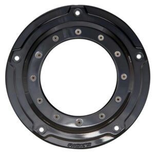 Porthole Derby Cover 5-hole Gloss Black