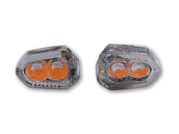 Crumb Pro LED Turn Signal Insert Height(mm): 8 , Width(mm): 13 , Depth(mm): 7,5 Tinted LED