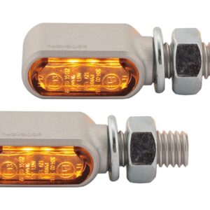 Little Bronx LED Turn Signal Silver Tinted LED