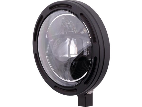 Frame-R2 Type 10 LED 5 3/4" Headlight Bottom Mounted Black LED
