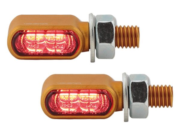 Little Bronx LED Turn Signals/Taillight/Brake Light Gold Tinted LED