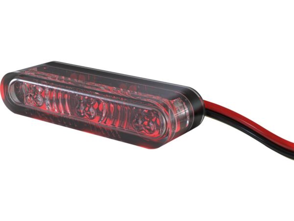 Star-MX1 Pro LED Turn Signal/Taillight/Brake Light Module Height(mm): 8 , Width(mm): 38 , Depth(mm): 12, Approved for rear, vertical and horizontal installation Tinted LED — изображение 2