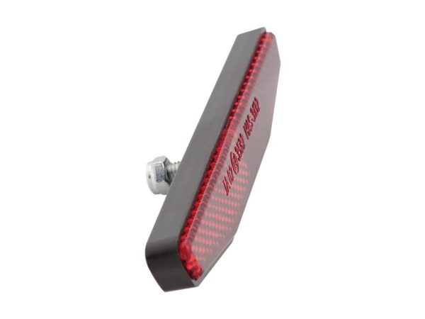 Reflector with M5 Threaded Bolt Reflector 122 x 15 mm Red — изображение 3