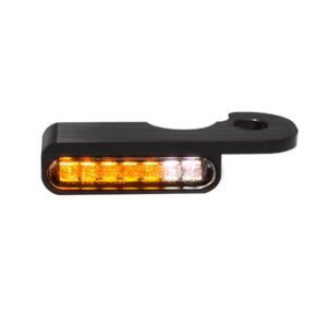 OEM Hand Control LED Turn Signal/Position Lights Black Anodized Smoke LED