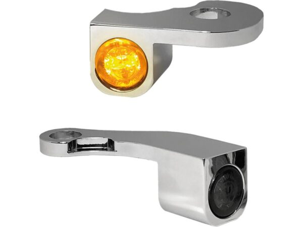 NANO Series LED Turn Signals Chrome Smoke LED — изображение 2