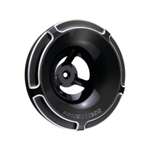 Velocity Beveled Air Cleaner Cover Black