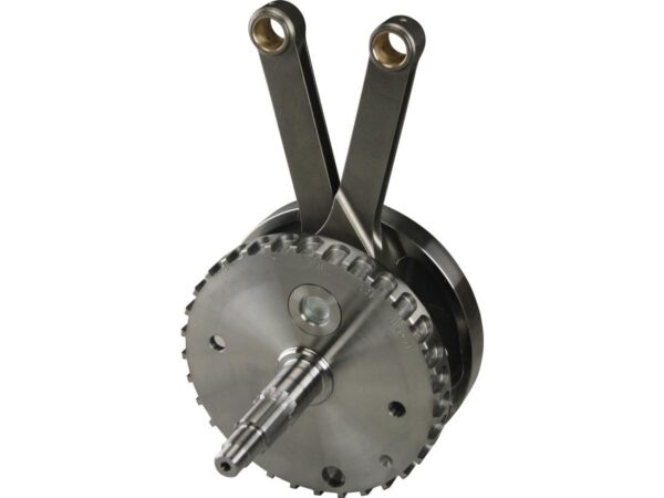Crankshaft Flywheel Assembly for Twin Cam A Engines 4.00 stock stroke, 3.750 bore 88 cui, 10 spline shaft 1450 ccm (88 cui)