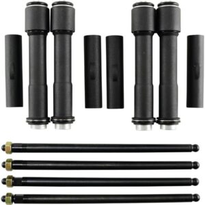 Twin Cam 88-113 Black Adjustable Pushrod Kit