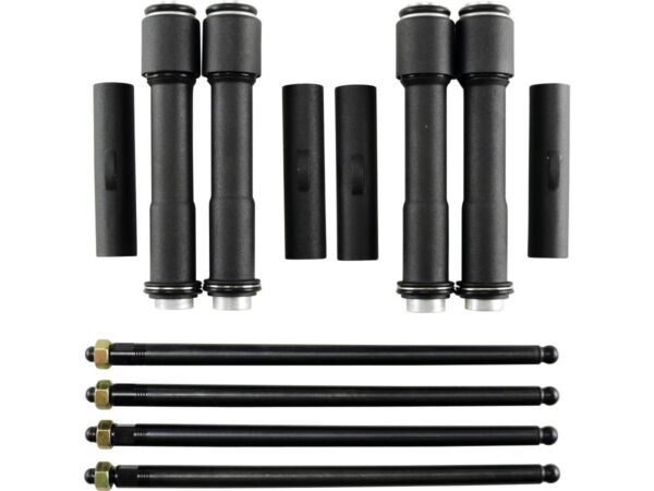 Twin Cam 88-113 Black Adjustable Pushrod Kit