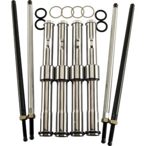 For Big Twin Evolution Adjustable Pushrod Kit