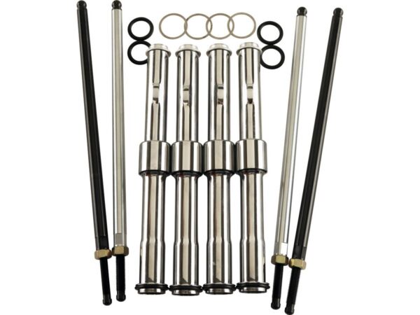 For Big Twin Evolution Adjustable Pushrod Kit
