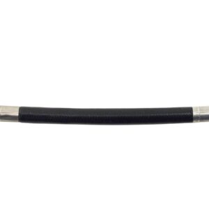 Black PVC Coated Stainless Braided Fuel Line Black
