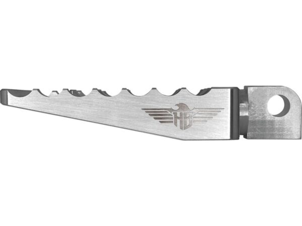 MX V1 Foot Pegs Silver Anodized — изображение 4