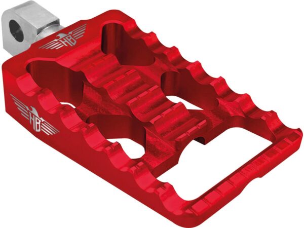 MX V1 Passenger Pegs Red Anodized — изображение 5