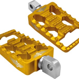 MX V1 Foot Pegs Gold Anodized