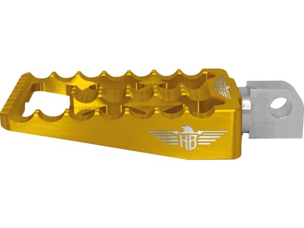 MX V1 Foot Pegs Gold Anodized — изображение 3