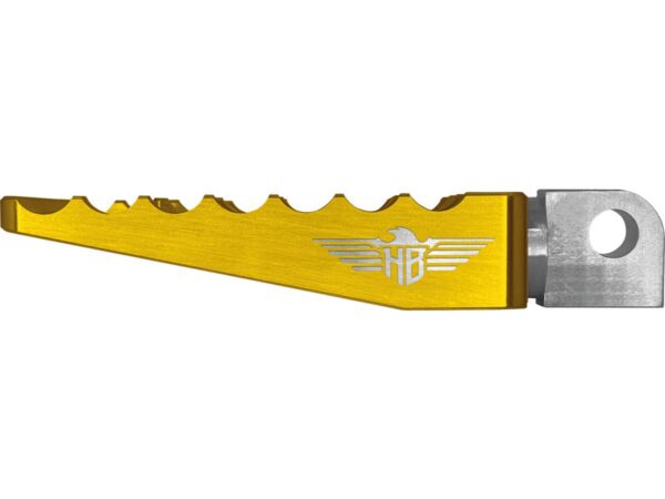 MX V1 Foot Pegs Gold Anodized — изображение 4