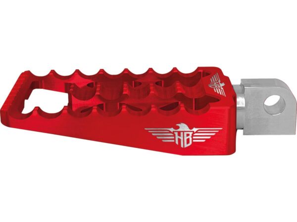 MX V1 Foot Pegs Red Anodized — изображение 3