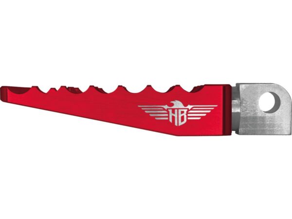 MX V1 Foot Pegs Red Anodized — изображение 4