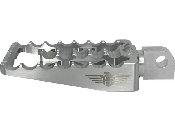 MX V1 Foot Pegs Silver Anodized — изображение 3