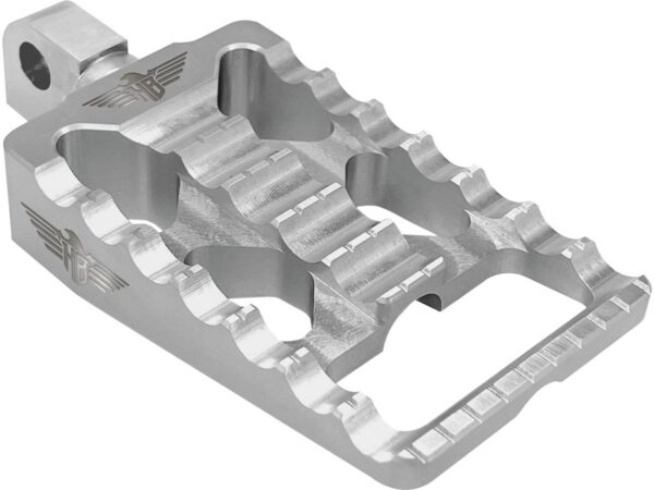 MX V1 Foot Pegs Silver Anodized — изображение 5