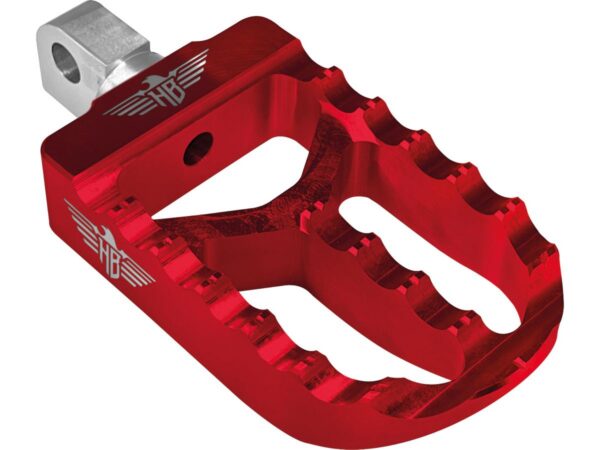 MX V2 Foot Pegs Red Anodized — изображение 4
